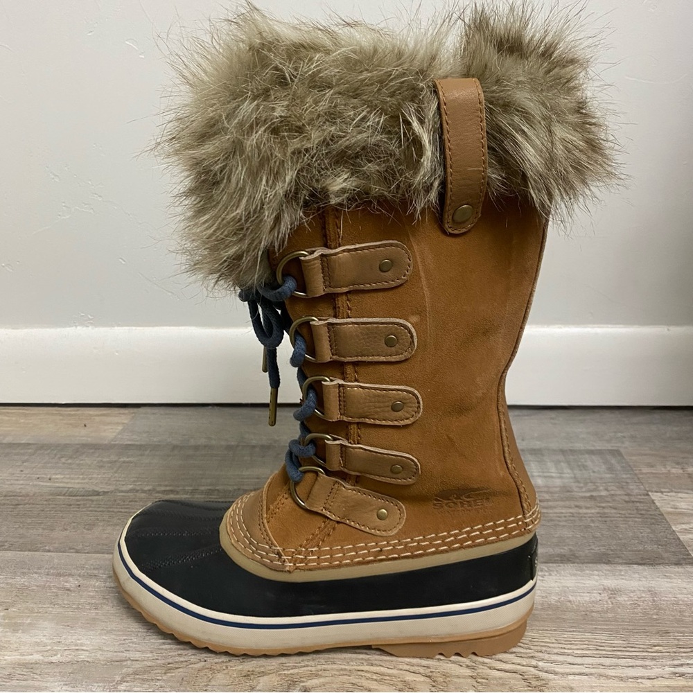 Sorel W’s Joan of Arctic Leather Waterproof Winter Boots-size 5.5 *NEW w/o box* - Picture 2 of 9